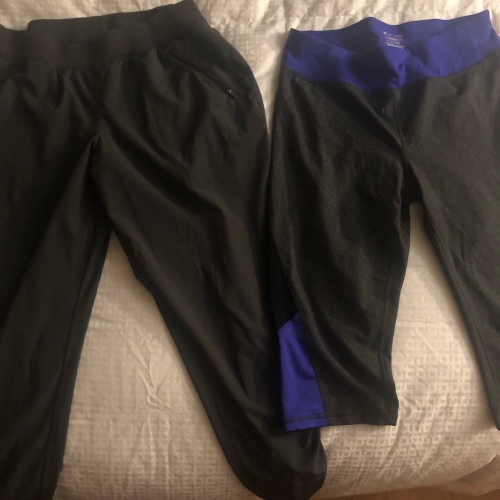 2 pairs tek gear work out pants